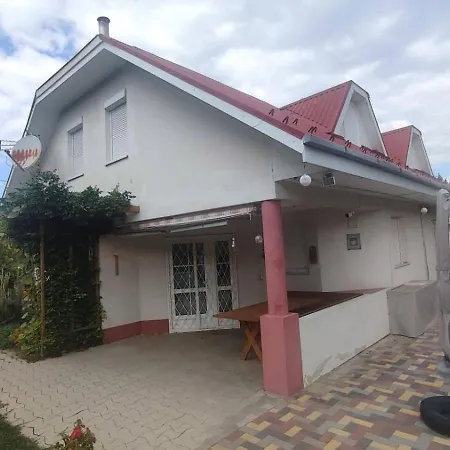 Magyar Tenger Pihenohaz, For 2-8 Person, 105 M2, Garden, Pool, Free Parking, 5 Min From The Lake, 別荘 *