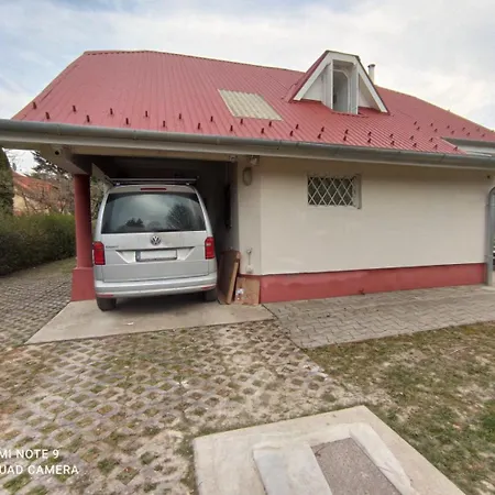 Magyar Tenger Pihenohaz, For 2-8 Person, 105 M2, Garden, Pool, Free Parking, 5 Min From The Lake, 別荘 *